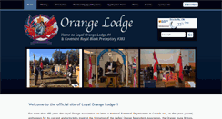 Desktop Screenshot of orangelodge.com